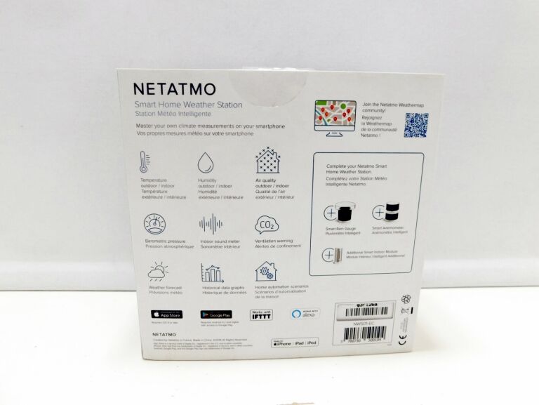 GŁÓWNA STACJA POGODOWA NETATMO NWS01-EC