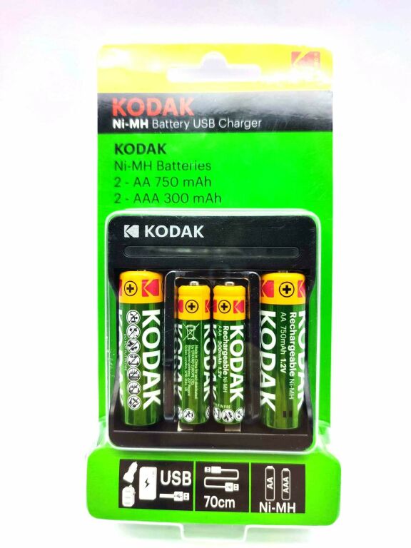 ŁADOWARKA KODAK NI-MH AA750/AAA300 MAH