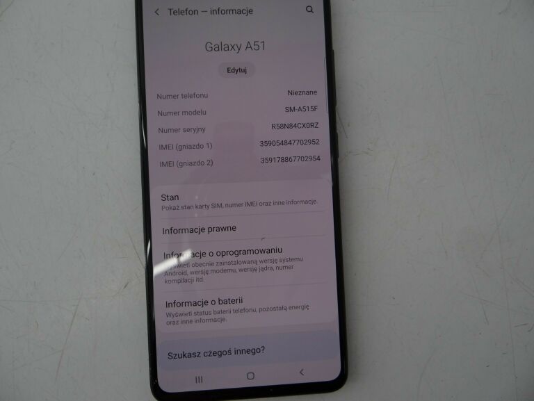 SAMSUNG GALAXY A51 SM-A515F