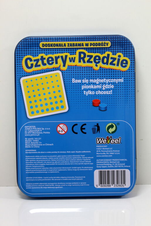 GRA MAGNETYCZNA CZTERY W RZĘDZIE WEVEEL