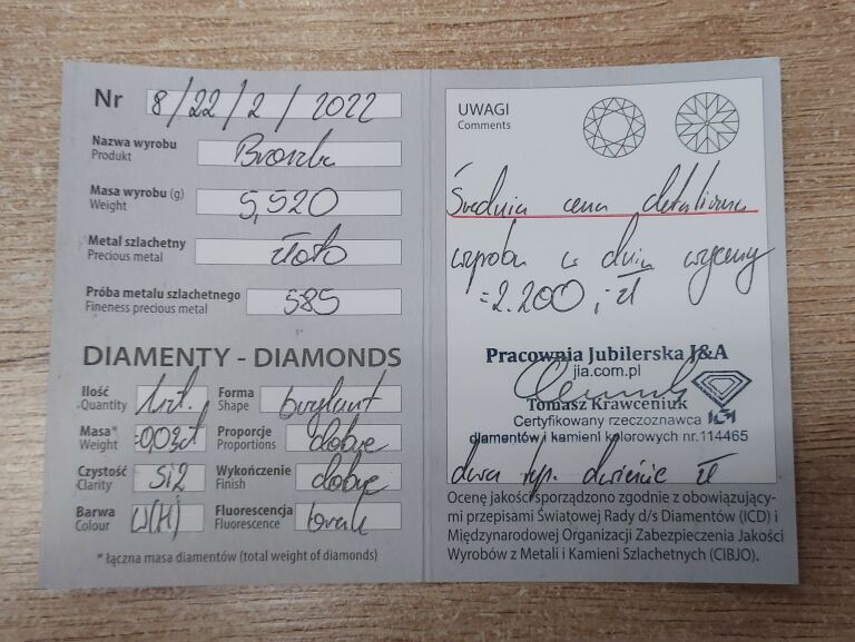 zlota-broszka-z-brylantem-pr-585-14k-003-ct-proba-zlota-585