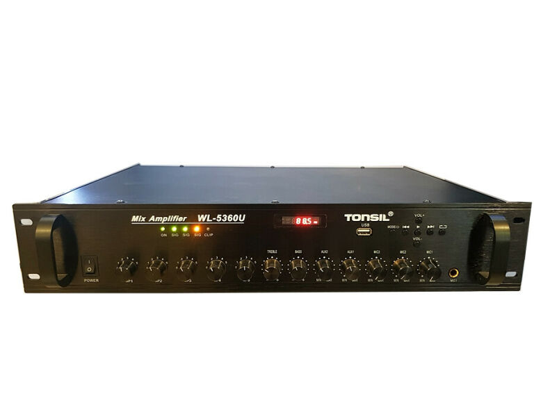 WZMACNIACZ TONSIL WL-5360U MP3 USB 360W 16OHM