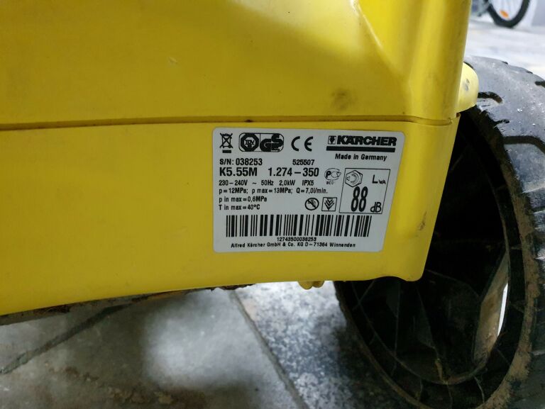 MYJKA CISNIENIOWA KARCHER K 5.55M PLUS OPIS!!