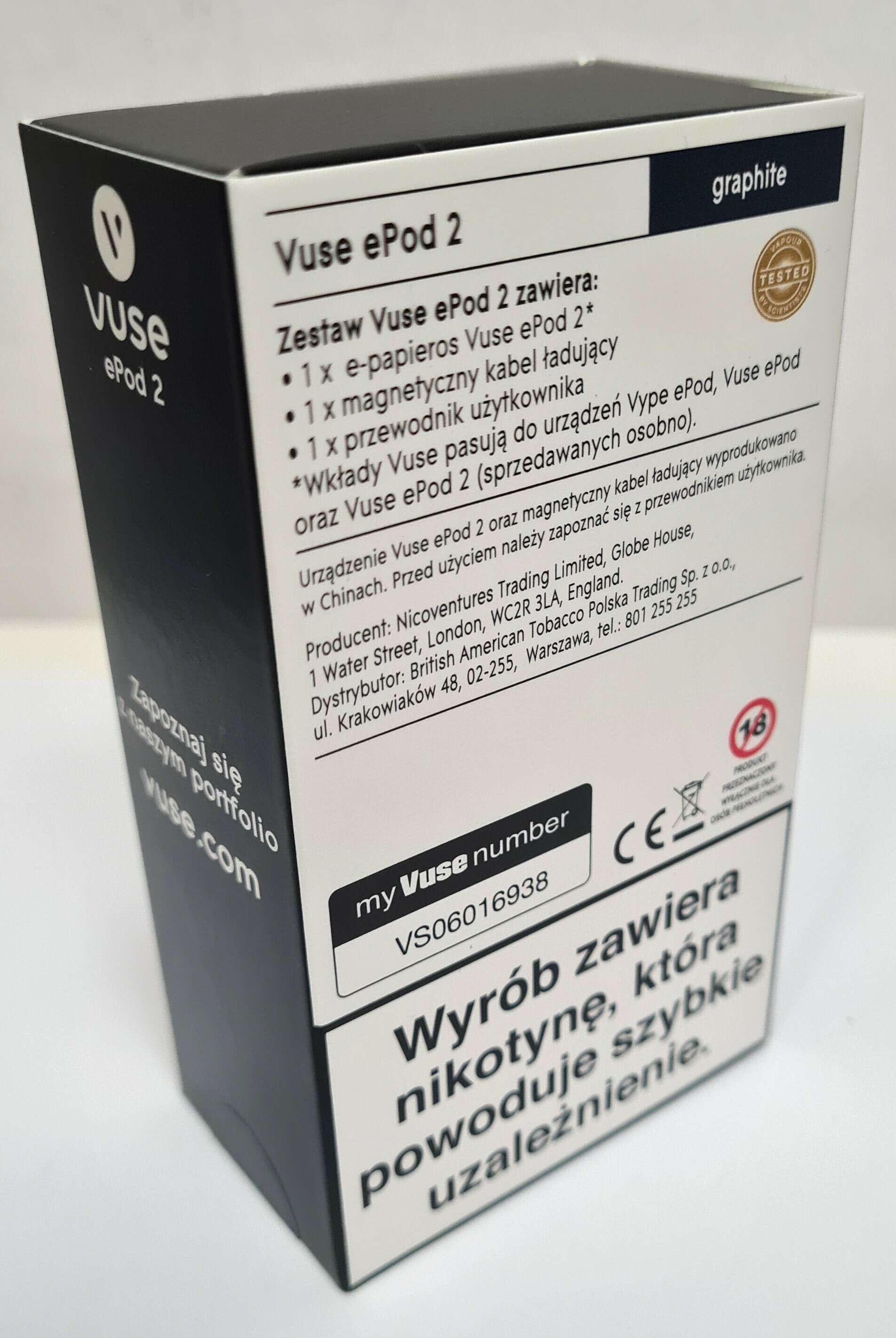 vuse-epod-2polecam-stan-uzywany