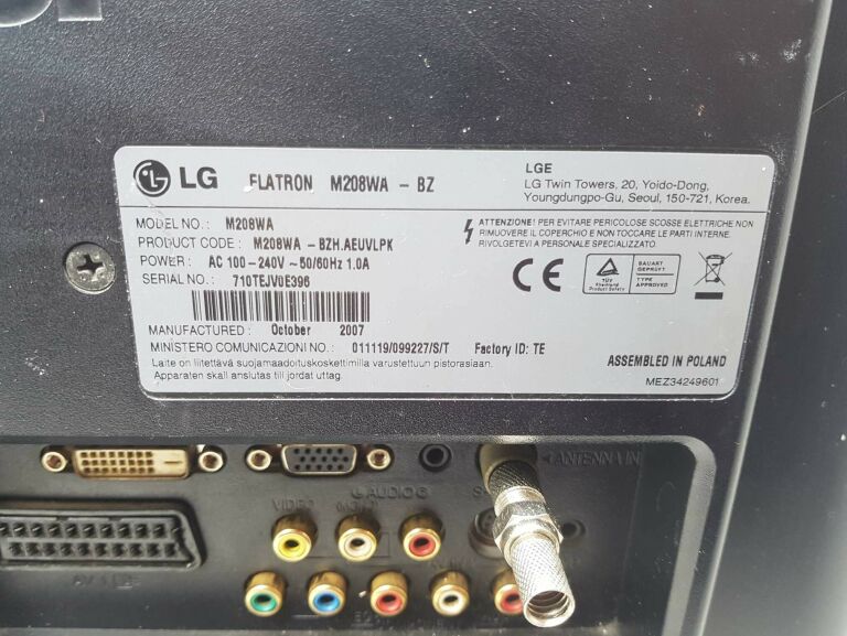 MONITOR/TV 22" M208W