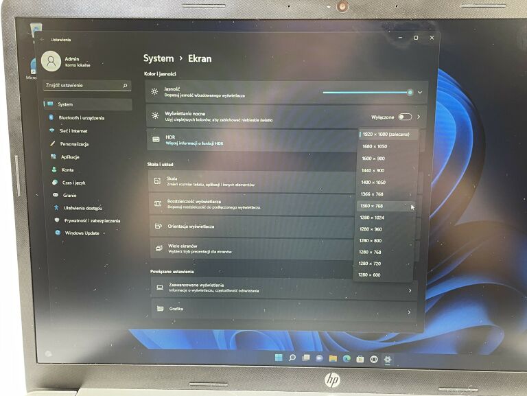 LAPTOP HP 17-CD I3/2TGB/8GB/WIN 11P PRO #GWARANCJ
