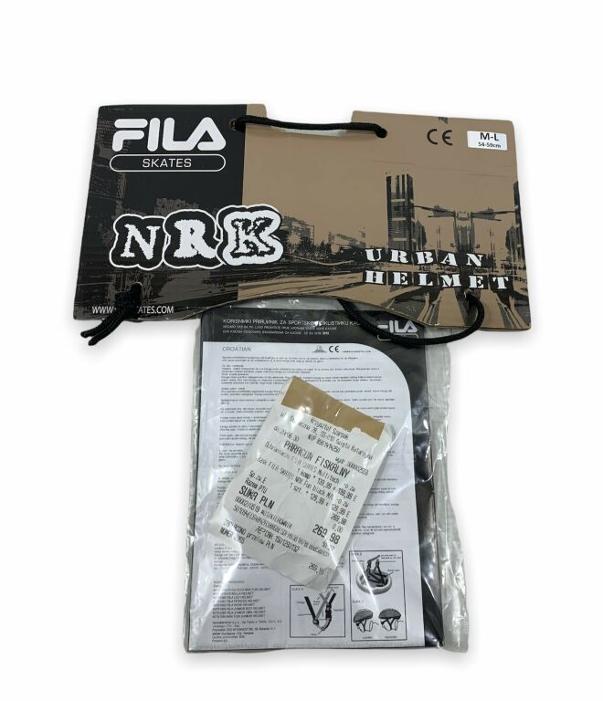 KASK FILA SKATES NRK FUN BLACK M/L