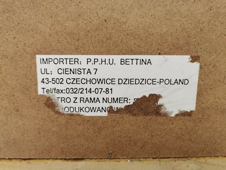 LUSTRO Z FAZĄ BETTINA 1968 ROK