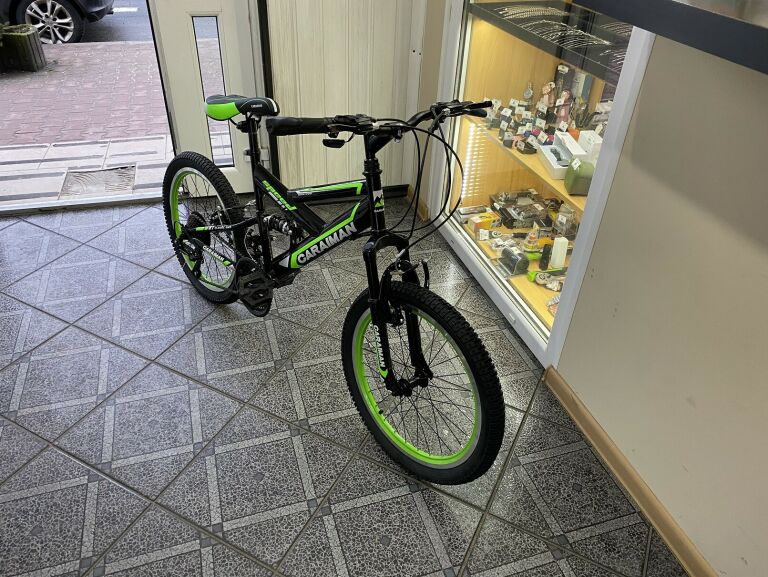 rower-dzieciecy-caraiman-20-s20-zielony-wysylka-stan-uzywany