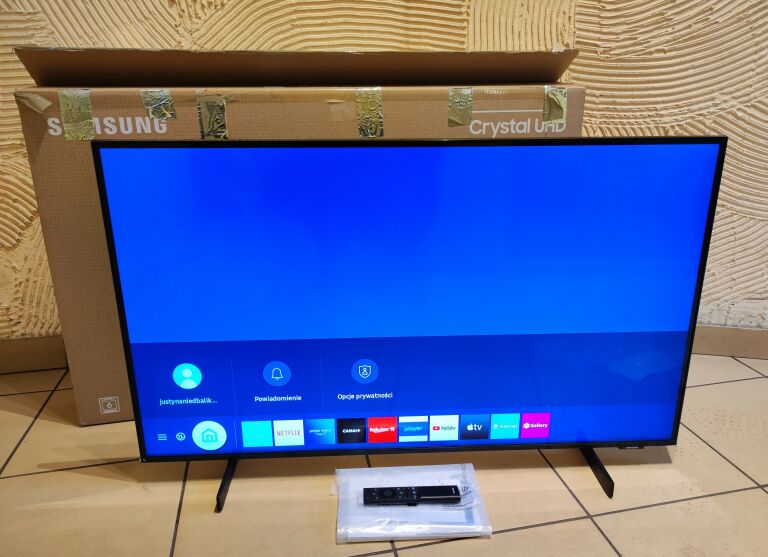 SAMASUNG SMART TV UE43AU8002KXXH