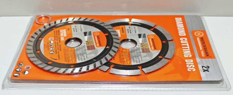 TARCZE DIAMENTOWE WERCKMANN 125MM X 22,23MM 2SZT