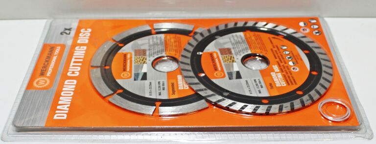 TARCZE DIAMENTOWE WERCKMANN 125MM X 22,23MM 2SZT