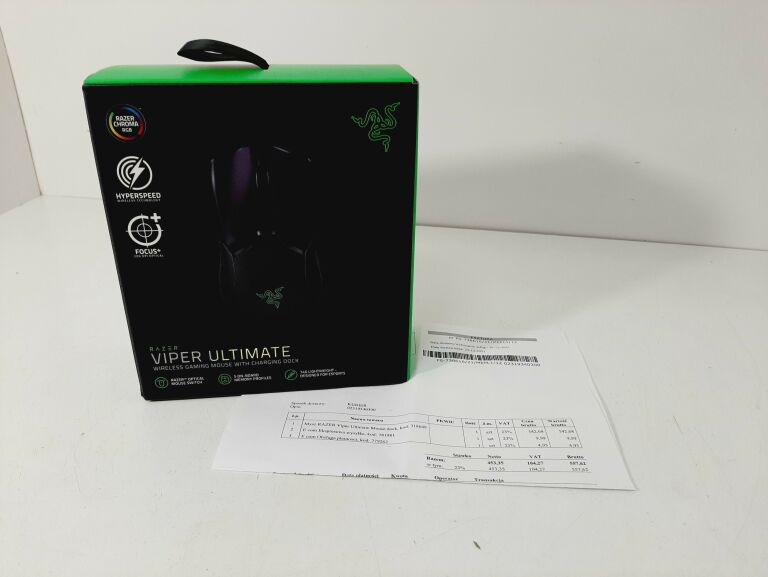 MYSZ RAZER VIPER ULTIMATE MOUSE DOCK JAK NOWA