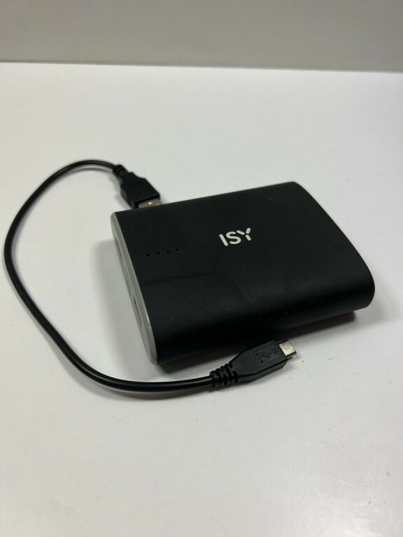 POWERBANK ISY 10000 MAH CZARNY