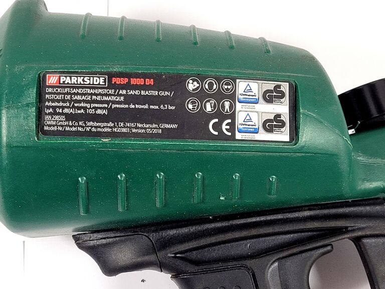 PISTOLET DO PIASKOWANIA PARKSIDE PDSP 1000 D4