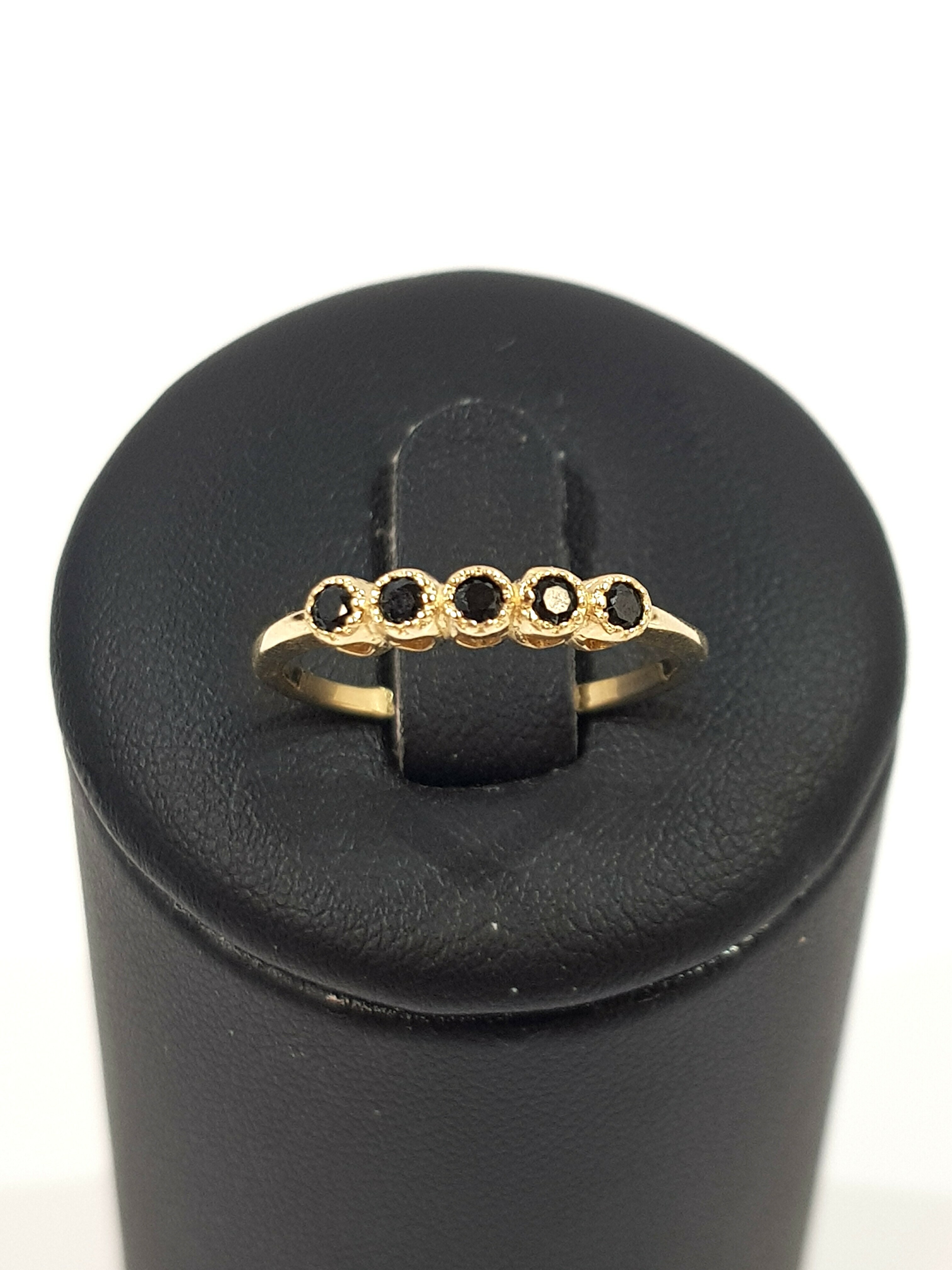 zloty-pierscionek-czarne-cyrkonie-176g-585-r14-stan-11323-2