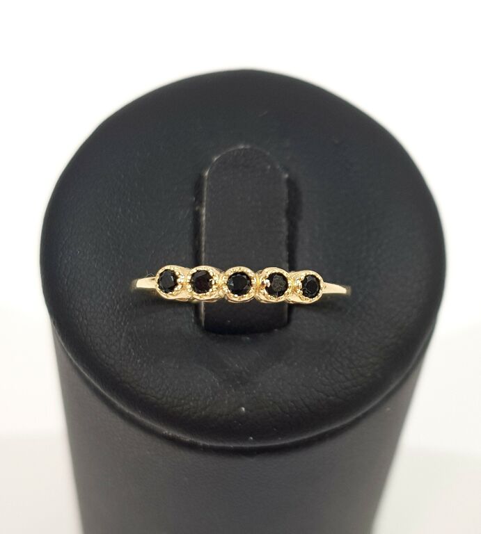 zloty-pierscionek-czarne-cyrkonie-176g-585-r14-meander-2a-warszawa