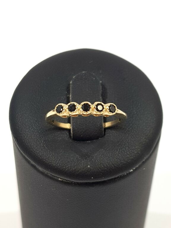 zloty-pierscionek-czarne-cyrkonie-176g-585-r14-stan-11323-2