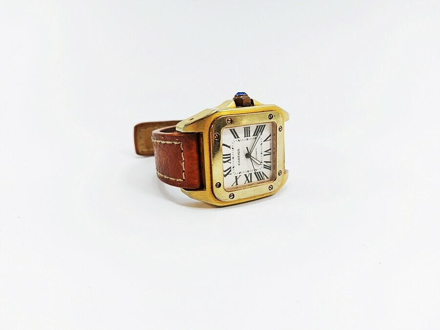 zegarek-cartier-santos-100-stan-uzywany