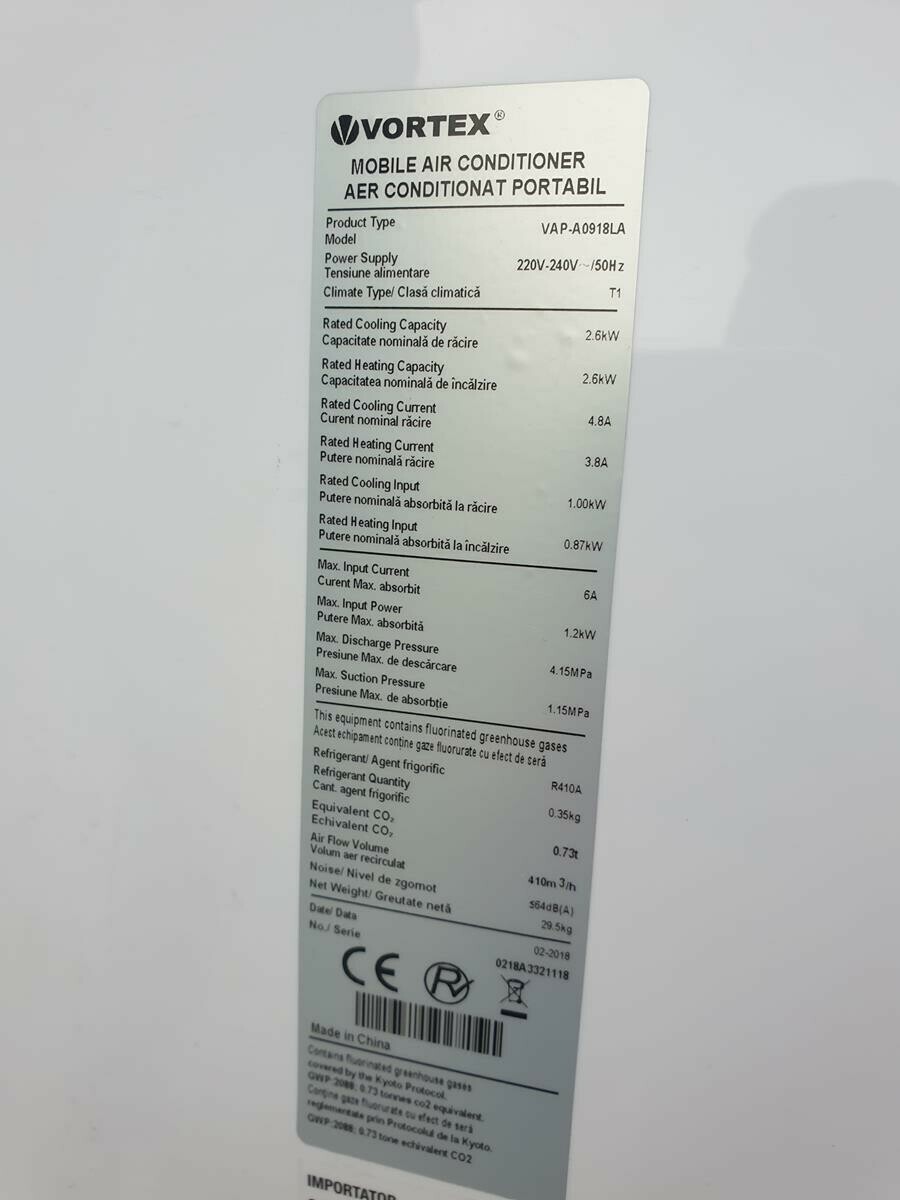 klimatyzator-przenosny-vortex-9000-btu-gwarancja-stan-uzywany