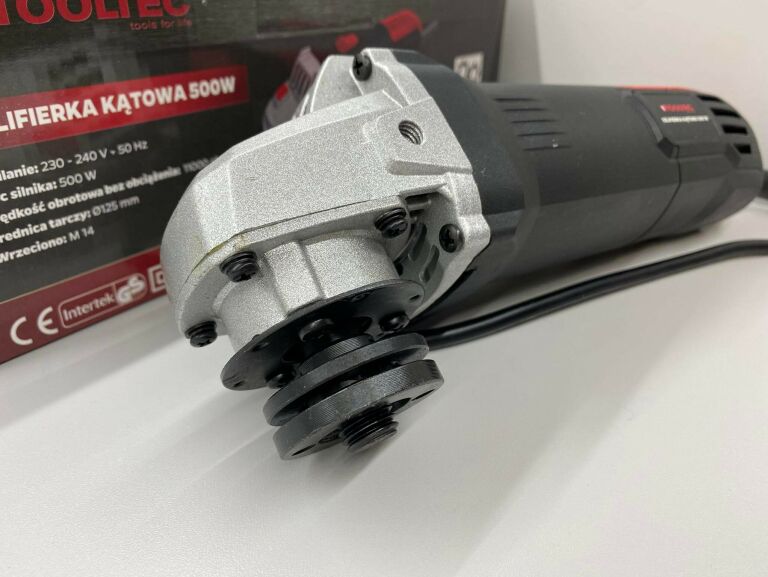 TOOLTEC SZLIFIERKA KĄTOWA 500W+PUD