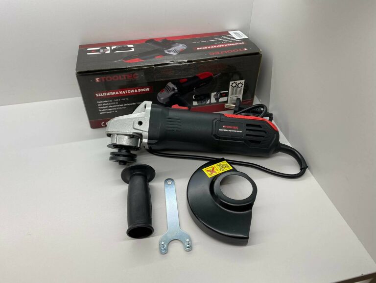 TOOLTEC SZLIFIERKA KĄTOWA 500W+PUD