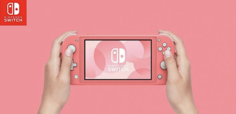 KONSOLA NINTENDO SWITCH LITE RÓŻOWA
