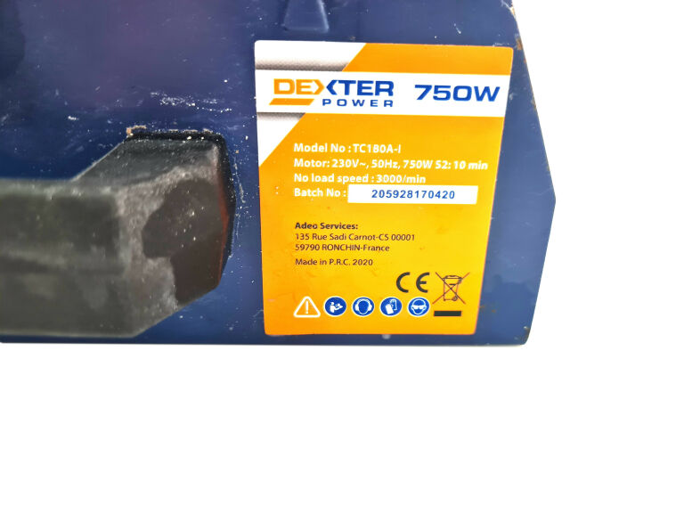 ELEKTRYCZNA PRZECINARKA DO PŁYTEK DEXTER 750W