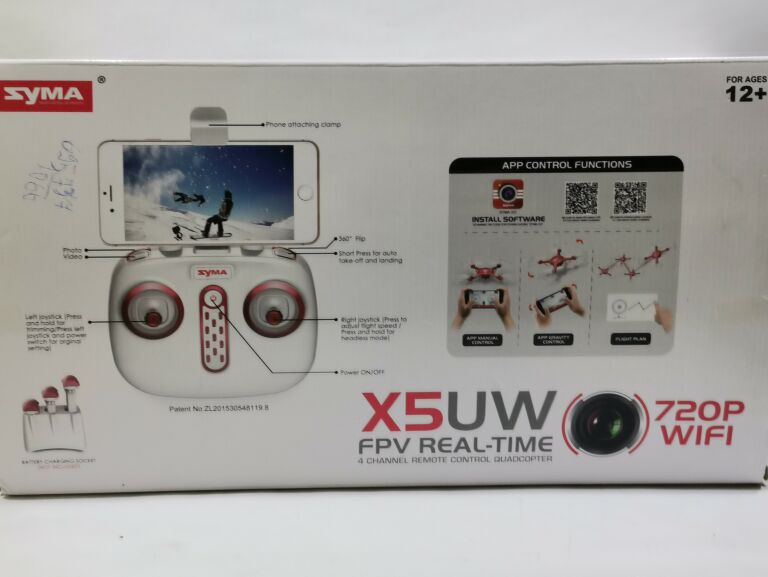 DRON RC SYMA X5UW-D
