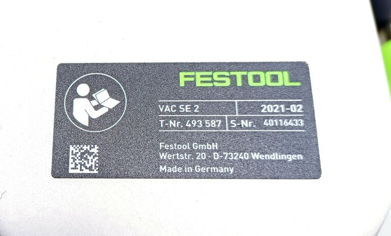 FESTOOL JEDNOSTKA MOCUJĄCA VAC SYS SE 2 580062