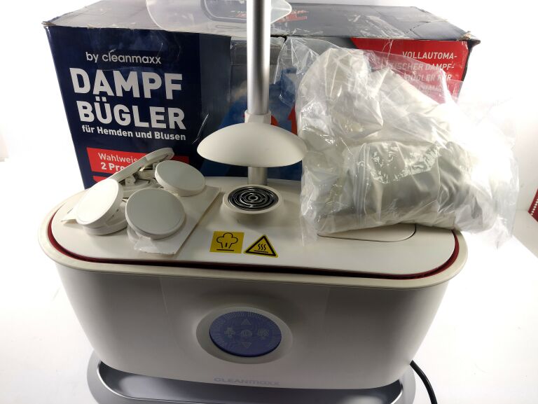STEAMER DO UBRAŃ CLEANMAXX 02968 1800 W - USTERKA!