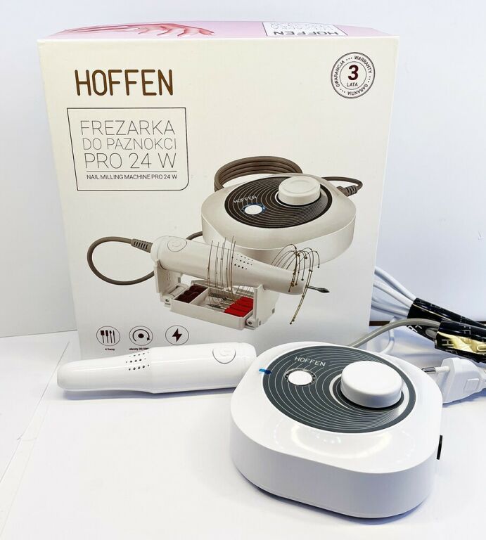FREZARKA DO PAZNOKCI HOFFEN PRO KOMPLET