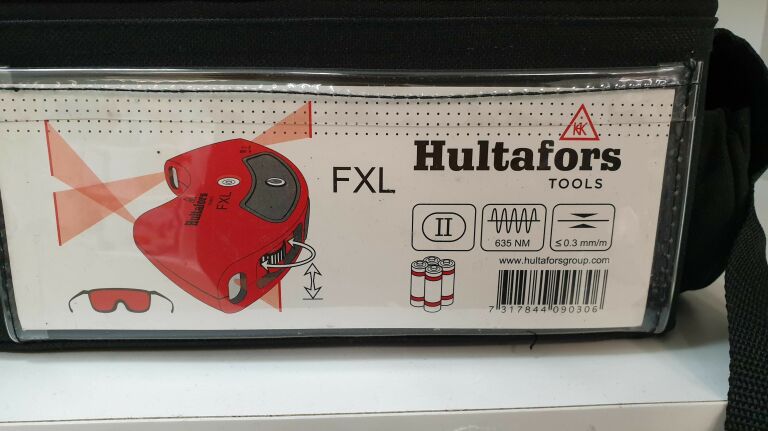 POZIOMICA PODŁOGOWA LASEROWA HULTAFORS FXL IGŁA