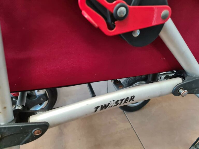 WÓZEK 2W1 BABY SMILE TWISTER UNIWERSAL