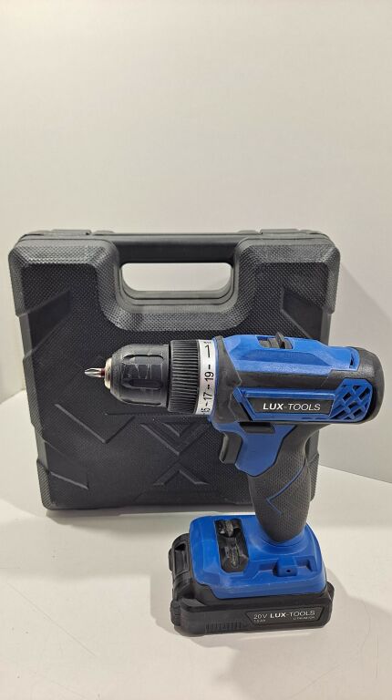 LUX TOOLS WIERTARKO-WKRĘTARKA AKU 20V 1,5AH