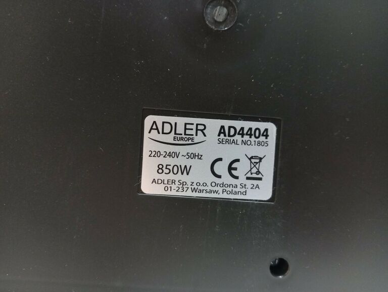 EKSPRES ADLER AD 4404R JAK NOWY