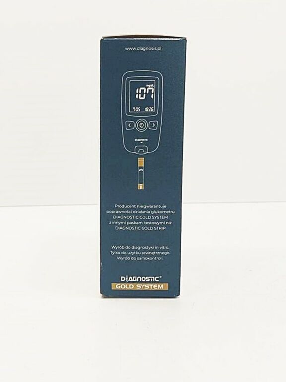 GLUKOMETR DIAGNOSTIC GOLD SYSTEM KOMPLET