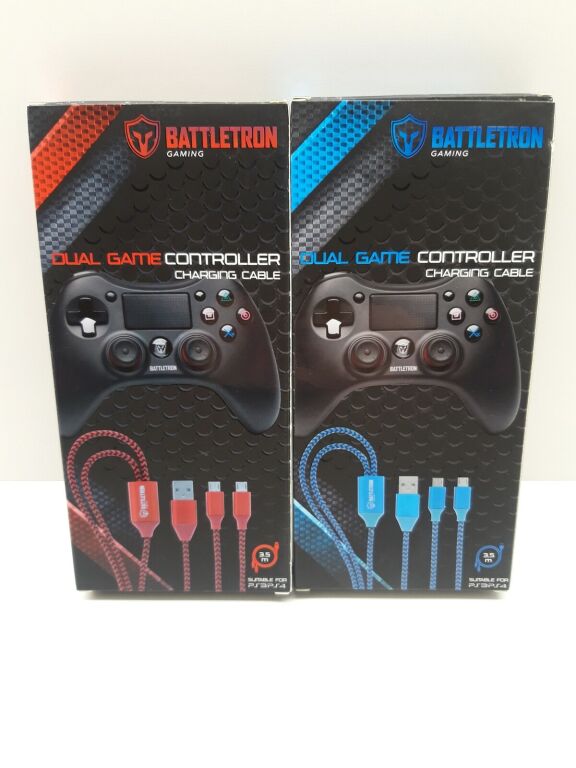 KABEL DO ŁADOWANIA PADÓW BATTLETRON PS3/PS4