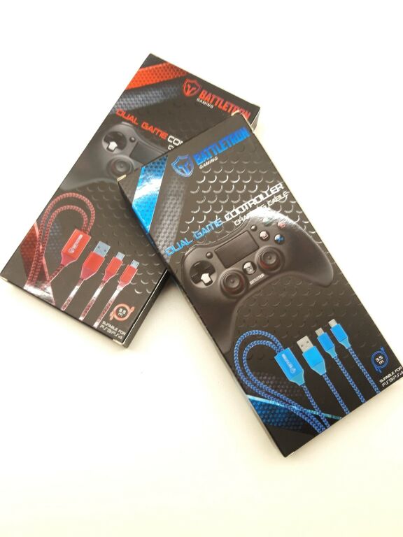 KABEL DO ŁADOWANIA PADÓW BATTLETRON PS3/PS4