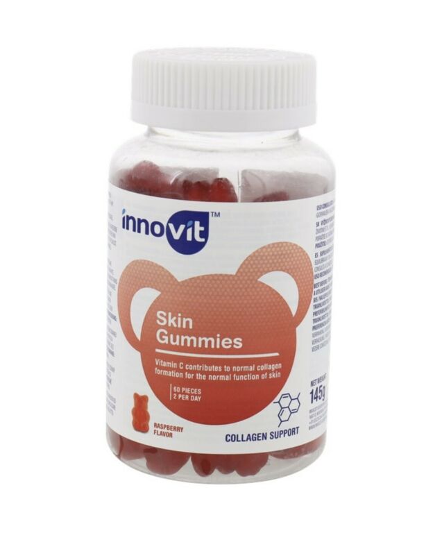 INNOVIT SKIN GUMMIES 145G MALINOWE