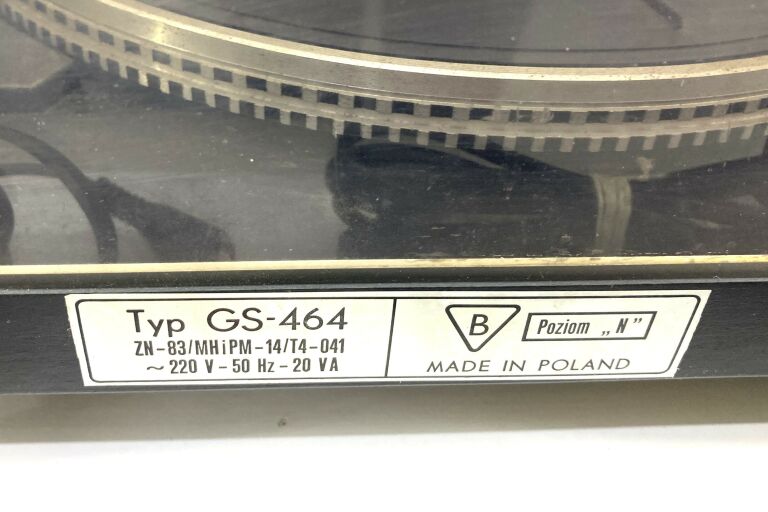 GRAMOFON UNITRA GS-464 SAM
