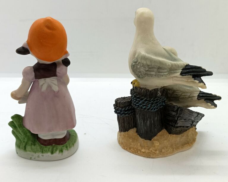 STARE FIGURKI CERAMICZNE NIEMCY LATA 50-TE ZESTAW
