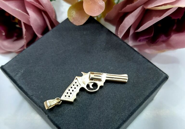 zlota-zawieszka-rewolwer-czarne-cyrkonie-pr585-185g-stan-11323-238058