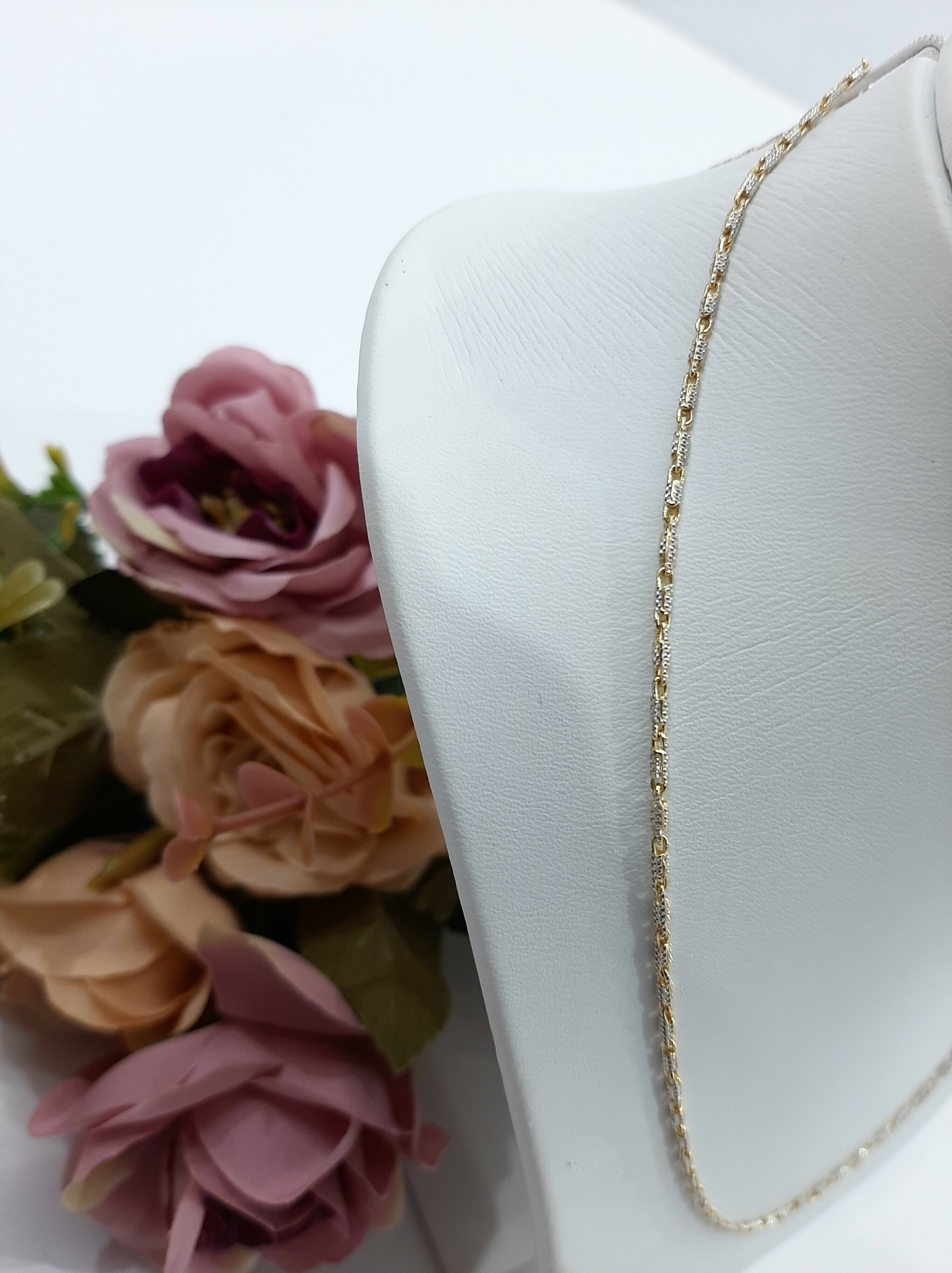 sliczny-zloty-lancuszek-689g14k-55cm-splot-2208-5