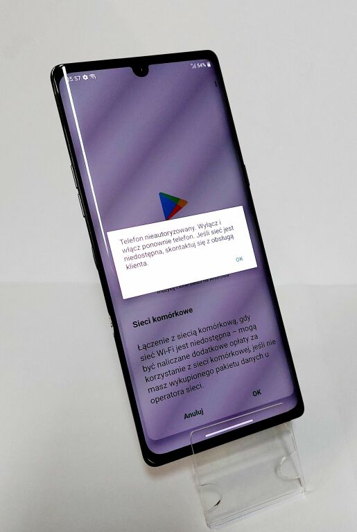 TELEFON LG VELVET 5G BLOKADA