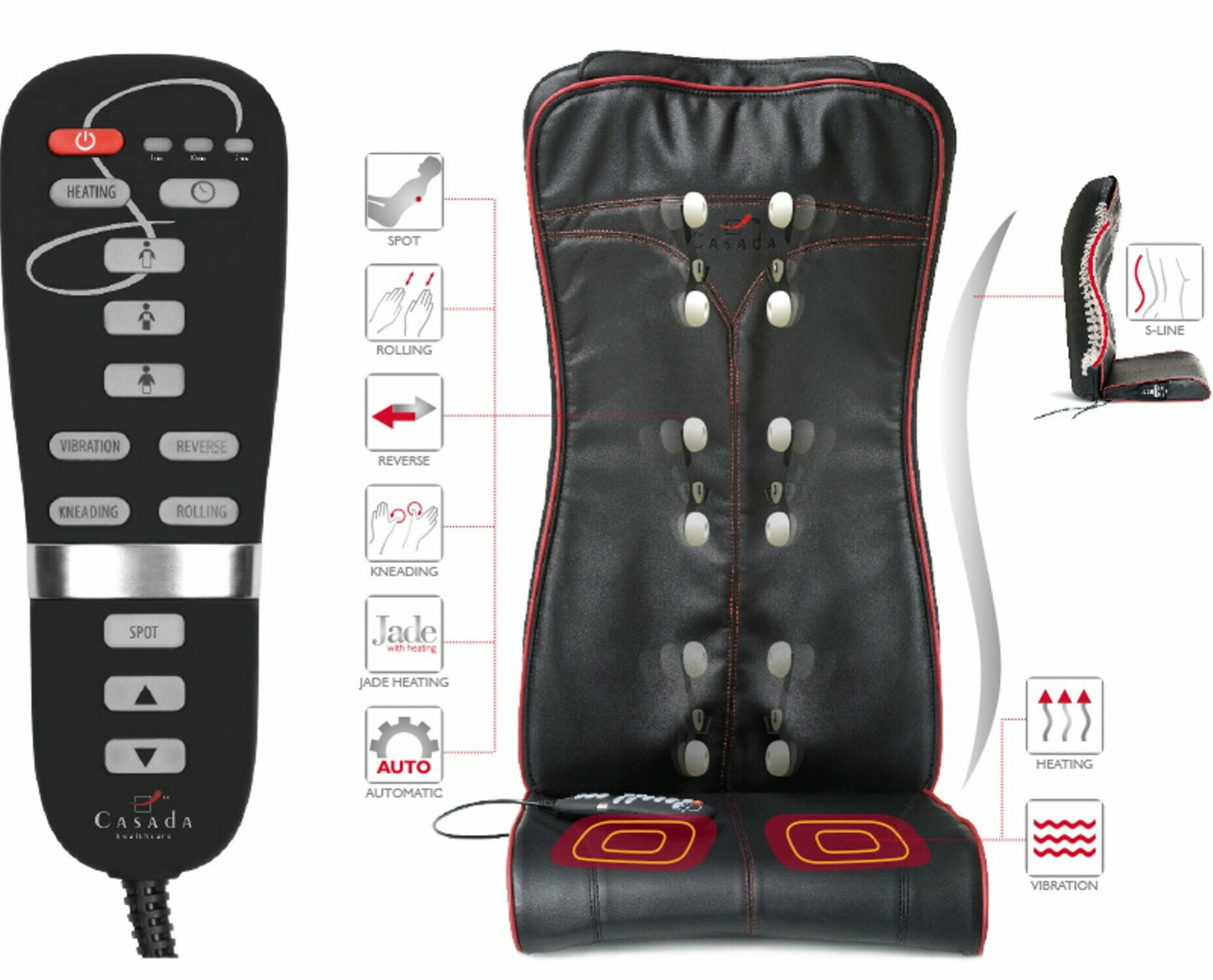 mata-masujaca-quattromed-3-jade-casada-komplet-stan-uzywany