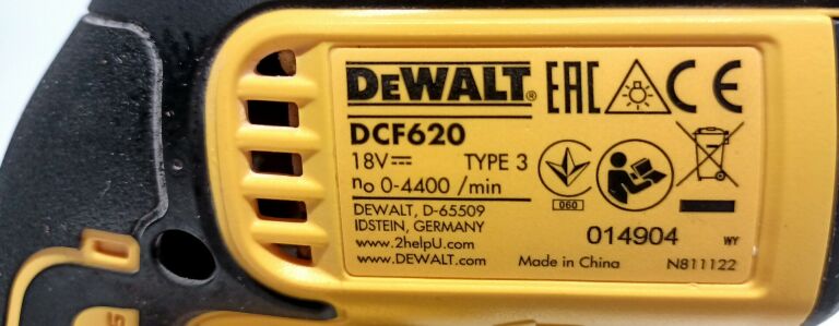 WKRĘTARKA TAŚMOWA G-K DEWALT DCF620 ZESTAW!