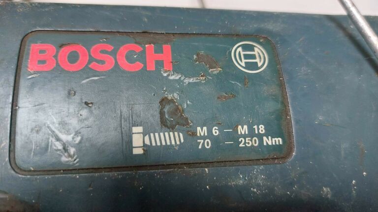 KLUCZ UDAROWY DO KÓŁ ZAKRĘTARKA BOSCH GDS 18E