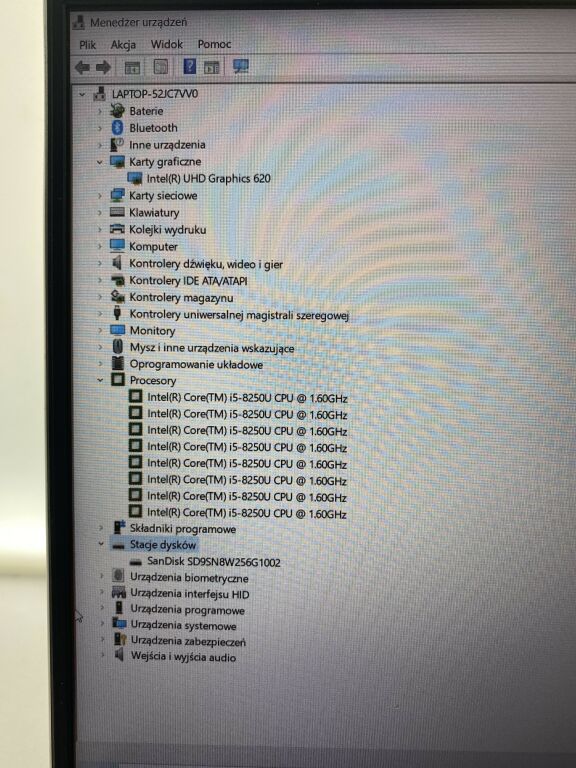 NOTEBOOK ASUS VIVOBOOK S13 S330U I5,256SSD,8GB