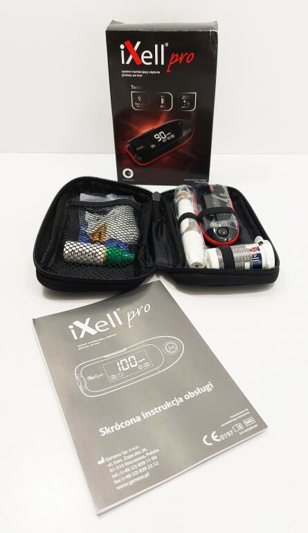 GLUKOMETR IXELL PRO KOMPLET